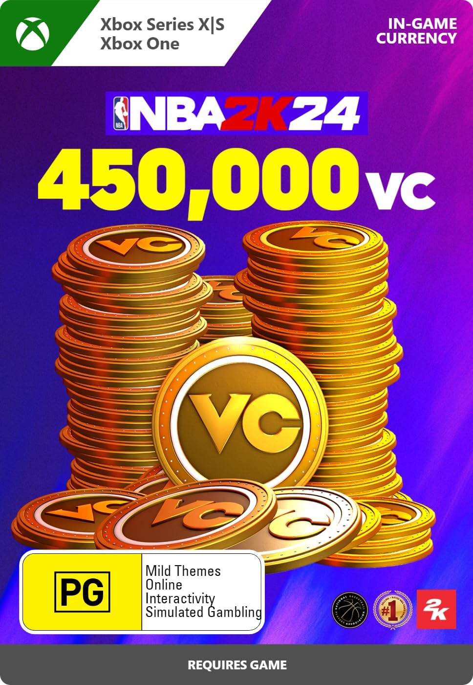 XBOX AU NBA 2K24 35000 VC - Xbox [Digital Code] image number 1