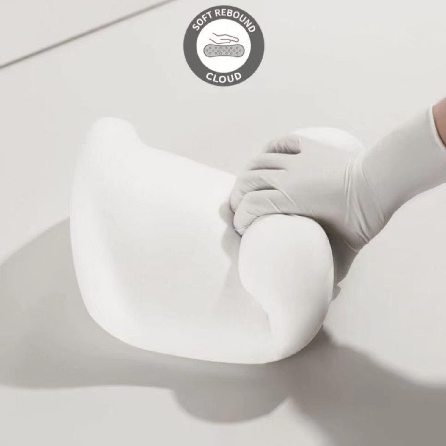 Mtxorvix Orthopedic Memory Foam Car Pillow Set - Ergonomic Lumbar Support & Neck Cushion for Pain Relief, Comfort Fit Car Seats/Office Chairs, Adjustable Headrest (Black) - Coffee image number 2