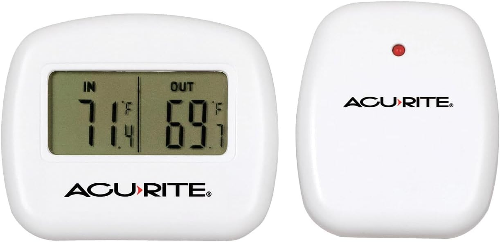 Acurite 02097M Wireless Indoor/Outdoor Thermometer with Humidity Sensor image number 2