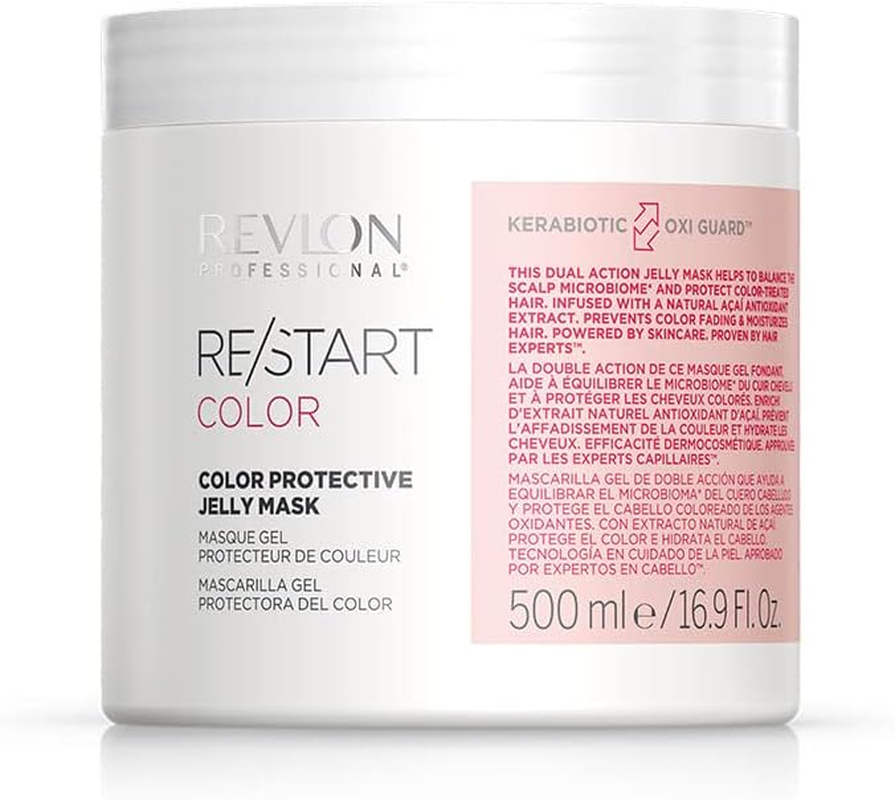 REVLON PROFESSIONAL RE/START Colour Protective Jelly Mask, 250 Ml, Colour Enhancing Hair Mask, Hair Treatment Moisturises & Protects against Fading Hair Colour, Mask with Natural Acai Extract image number 2