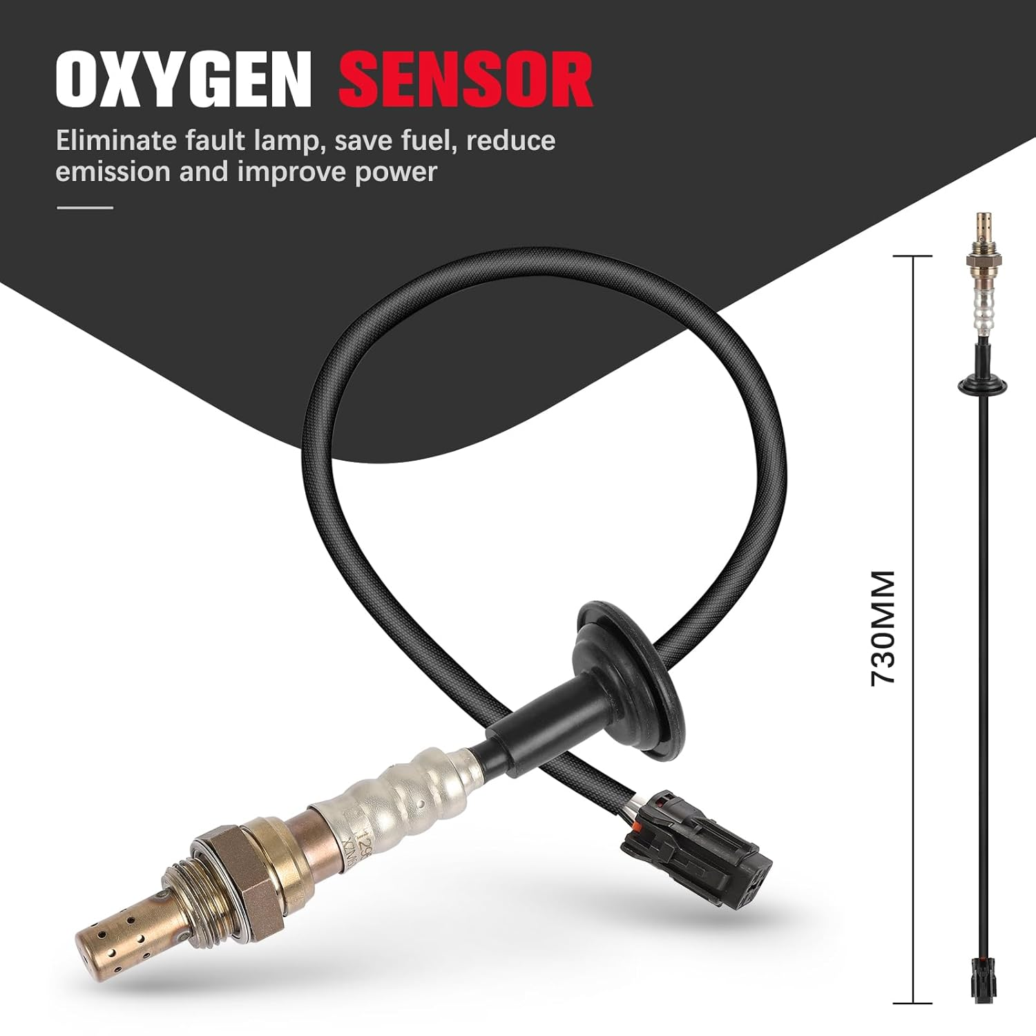 QIJIAUTO O2 Oxygen Sensor Downstream Compatible for for Hyundai Santa Fe Sport 2013-2016 234-4956 image number 3