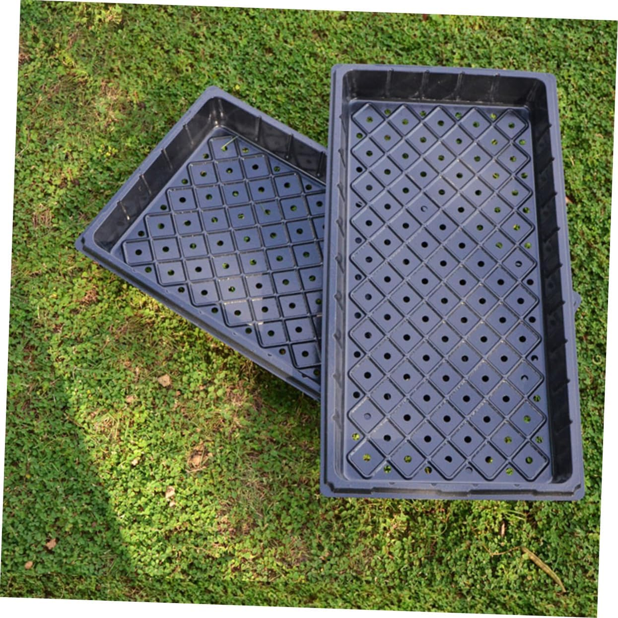 BESPORTBLE 4Pcs Seedling Tray Plugs Tray for Gardening Flower Vegetable Garden Supplies and Seedlings Pot Use image number 2