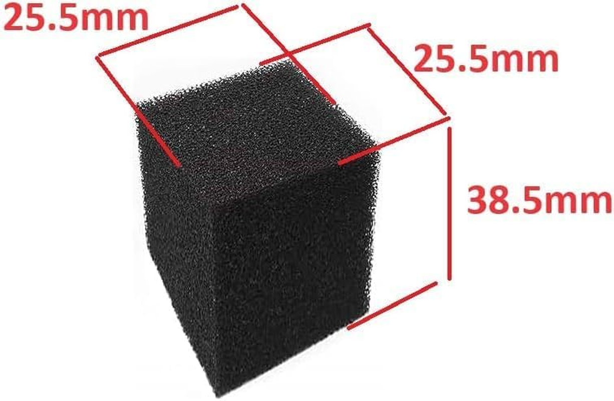 Cyclingcolors 8X Cat Drinking Fountain, Sponge Foam Filter, Black Cat Fountain, Pet Fountain, Water Fountain, Foam Filter, 38