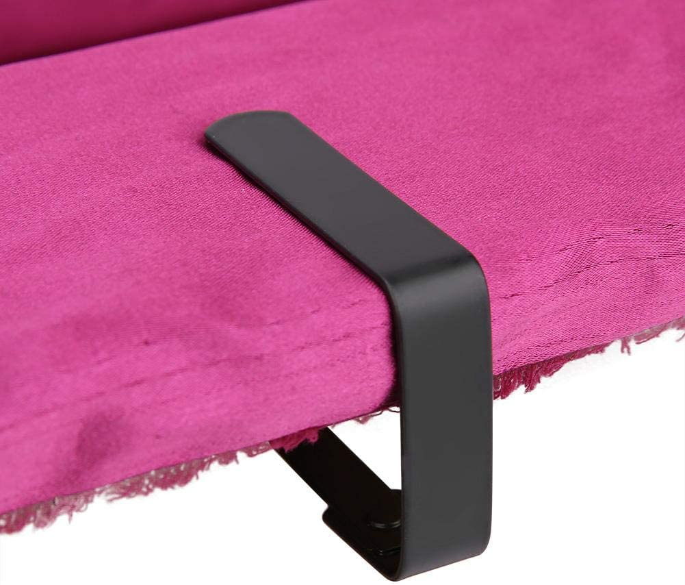 Anti Slip Table Cloth Cover Clamp, Tablecloth Clips, Stainless Steel Tablecloth Holder Clamps 4Pcs for Picnics Marquees image number 2