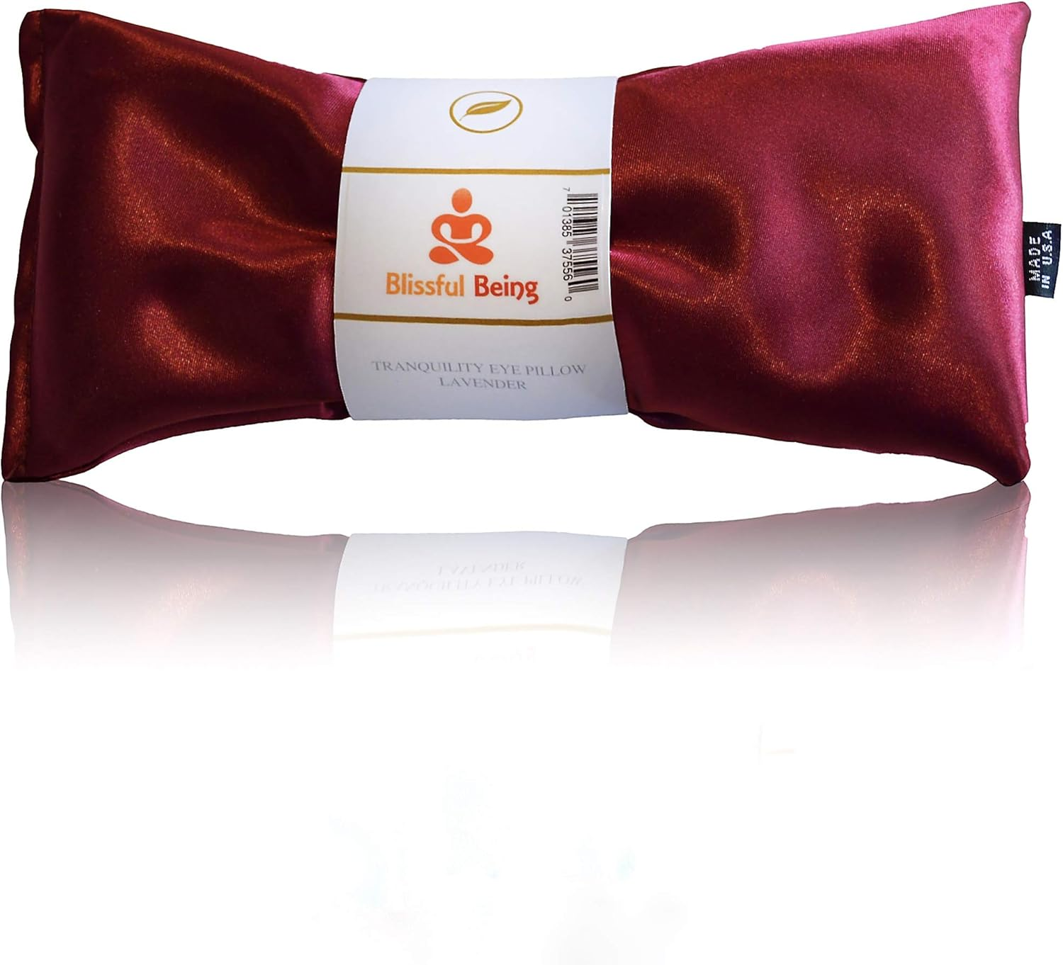 Blissful Being Silk Eye Pillows and Covers Ruby