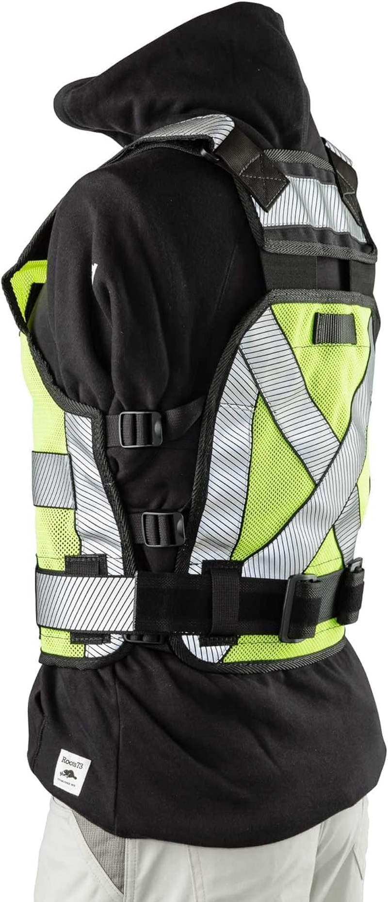 Diamondback Hi-Viz 701 Tool Vest - Safety Tool Vest for Carpenters, Roofers & Electricians image number 5