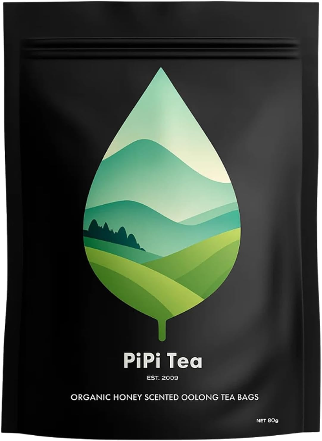 Pipi Tea Organic Oolong Tea Bags-Whole Leaf, (20 Bags)4G of Hand Selected Leaves - Digestion and Metabolism, Naturally Packed Antioxidants,1Pcs image number 3