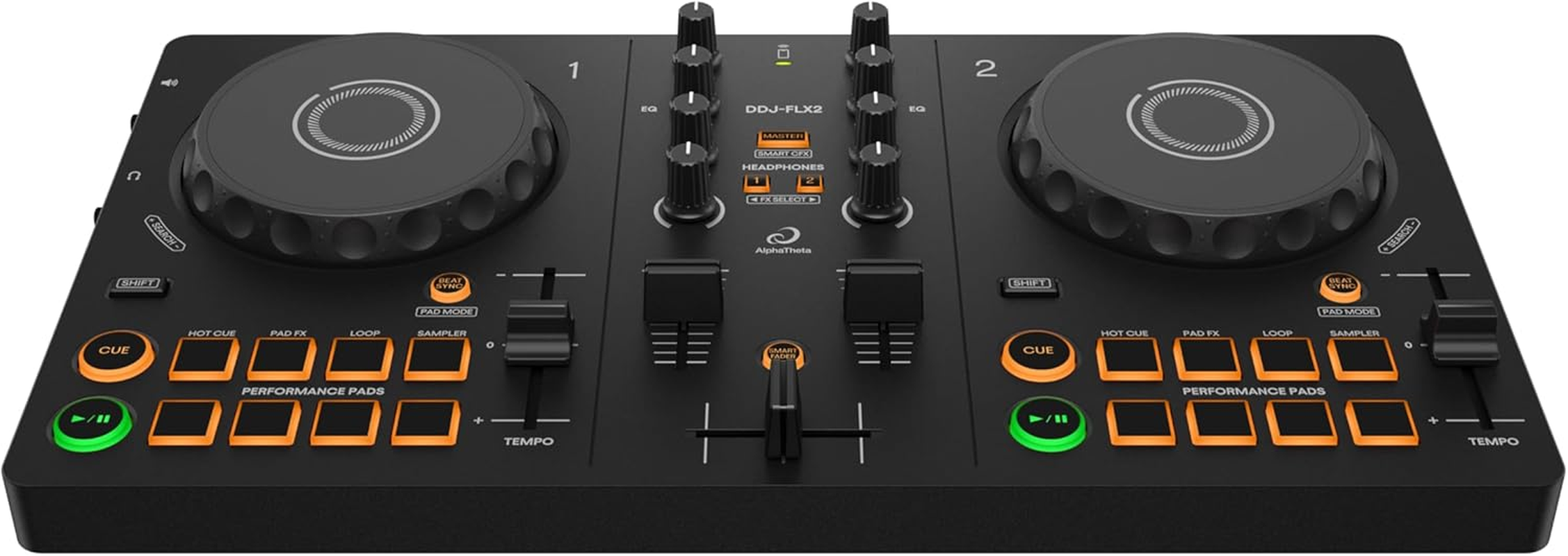 DDJ-FLX2 2-Channel Compact DJ Console image number 6