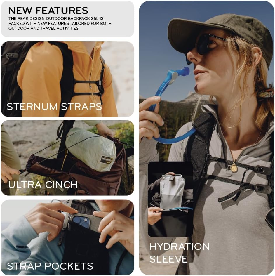 Peak Design Outdoor Backpack 45L Black