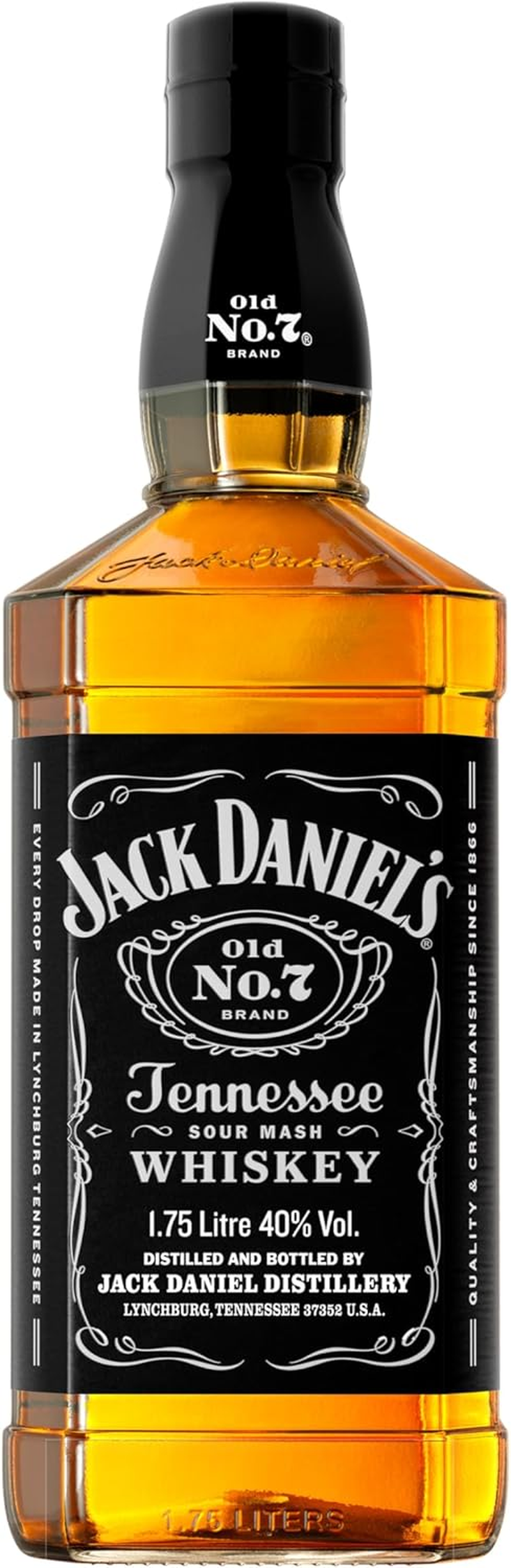 Jack Daniel'S Old No.7 Tennessee Whiskey, 1.75 L