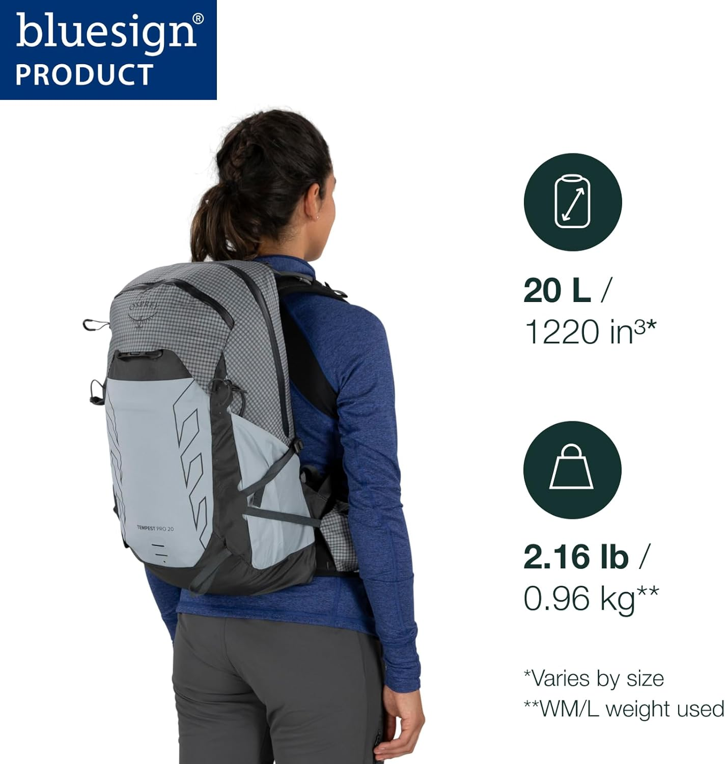 Osprey Tempest Pro 20L Women'S Hiking Backpack with Hipbelt - Mars Orange image number 2