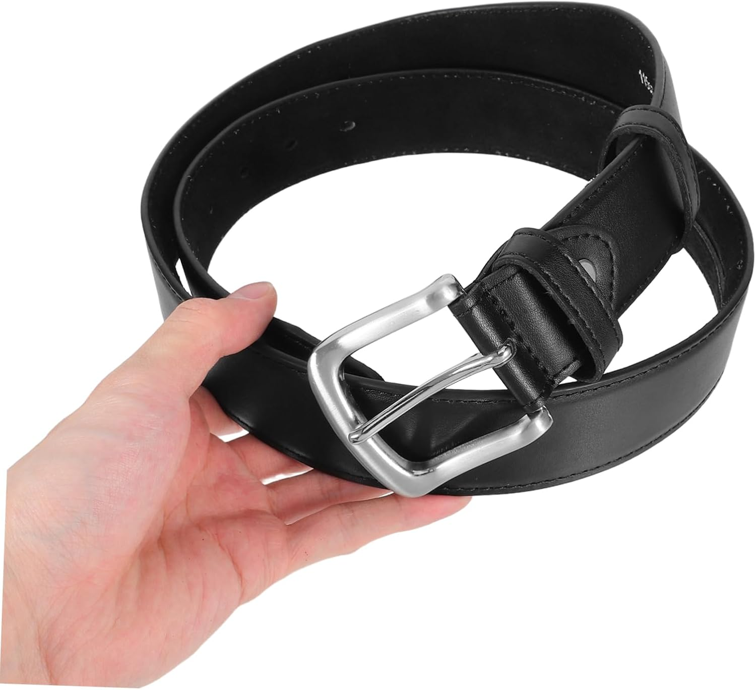 JUMPLAWN Wallet Belt Belt Hidden Zipper Pocket for Men Concealed Waist Pouch for Cash and Valuables Storage image number 6