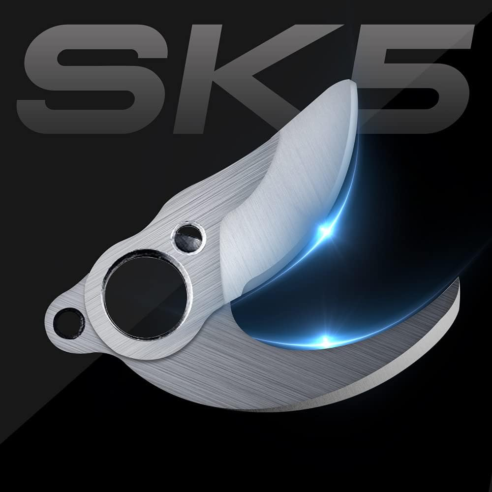 Kebtek Replacement 25MM Blade for YDN-B007 Electric Pruning Shears, SK5 High Carbon Steel Max Cutting Diameter 25Mm image number 1