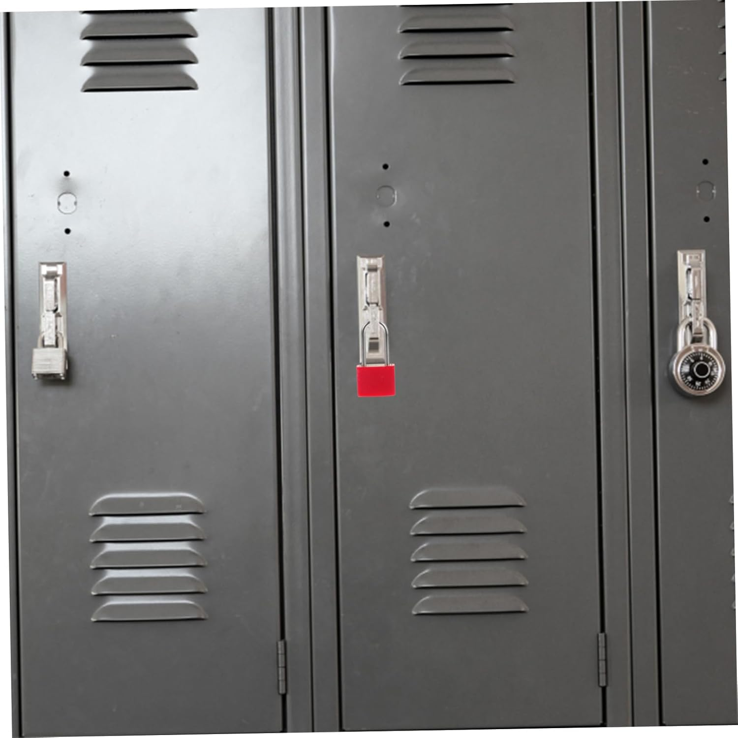 HOMSFOU 2Sets Mini Locks Keys Small Padlock for Luggage Backpack Diary Padlock Lock Key image number 2