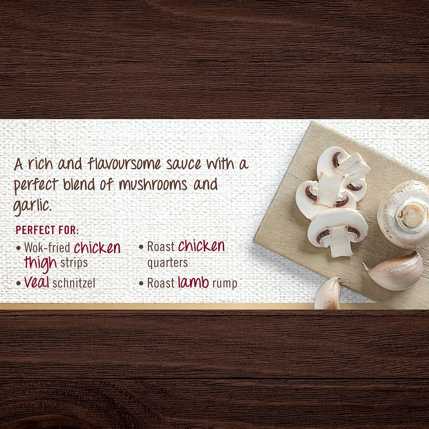 Gravox Mushroom and Garlic Sauce Pouch Liquid Pouch for Gravy and Liquid Stock Instant Sauce 165G image number 6