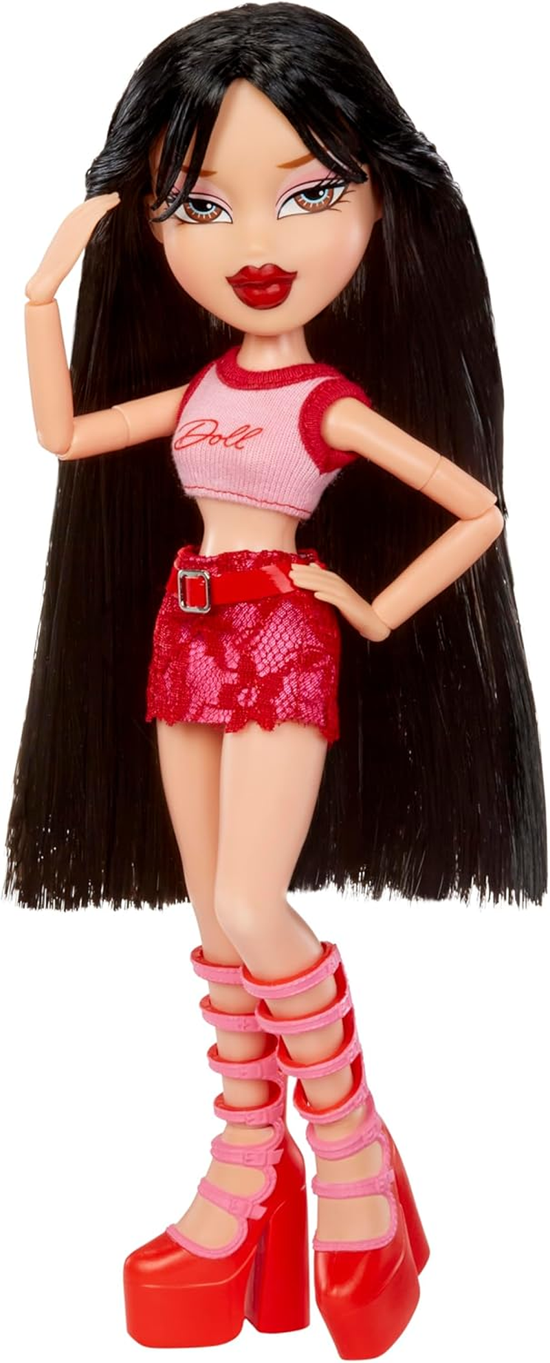 Bratz Babyz Runwayz Doll - Yasmin - 1 Collectible Fashion Doll with Stylish Outfit, Cute Baby Doll with a Necklace That Doubles as a Keychain - Kids Toy - Great for Ages 6 and Older image number 2