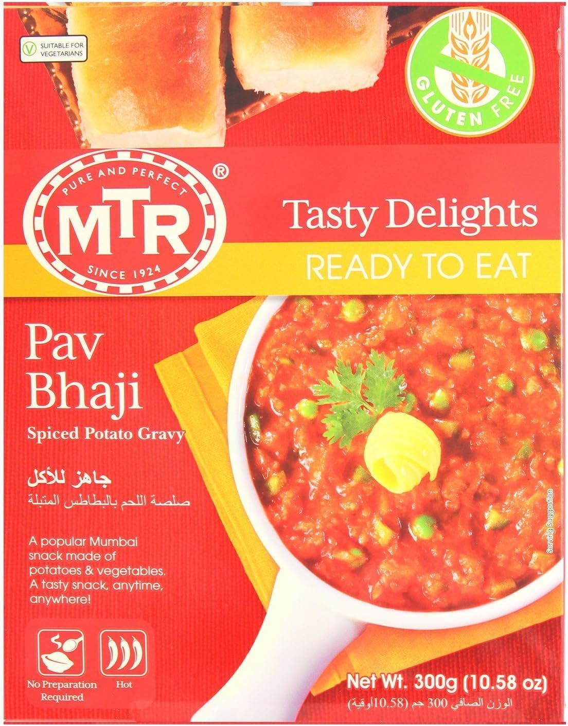 MTR Ready-To-Eat Pav Bhaji, 300 G image number 4
