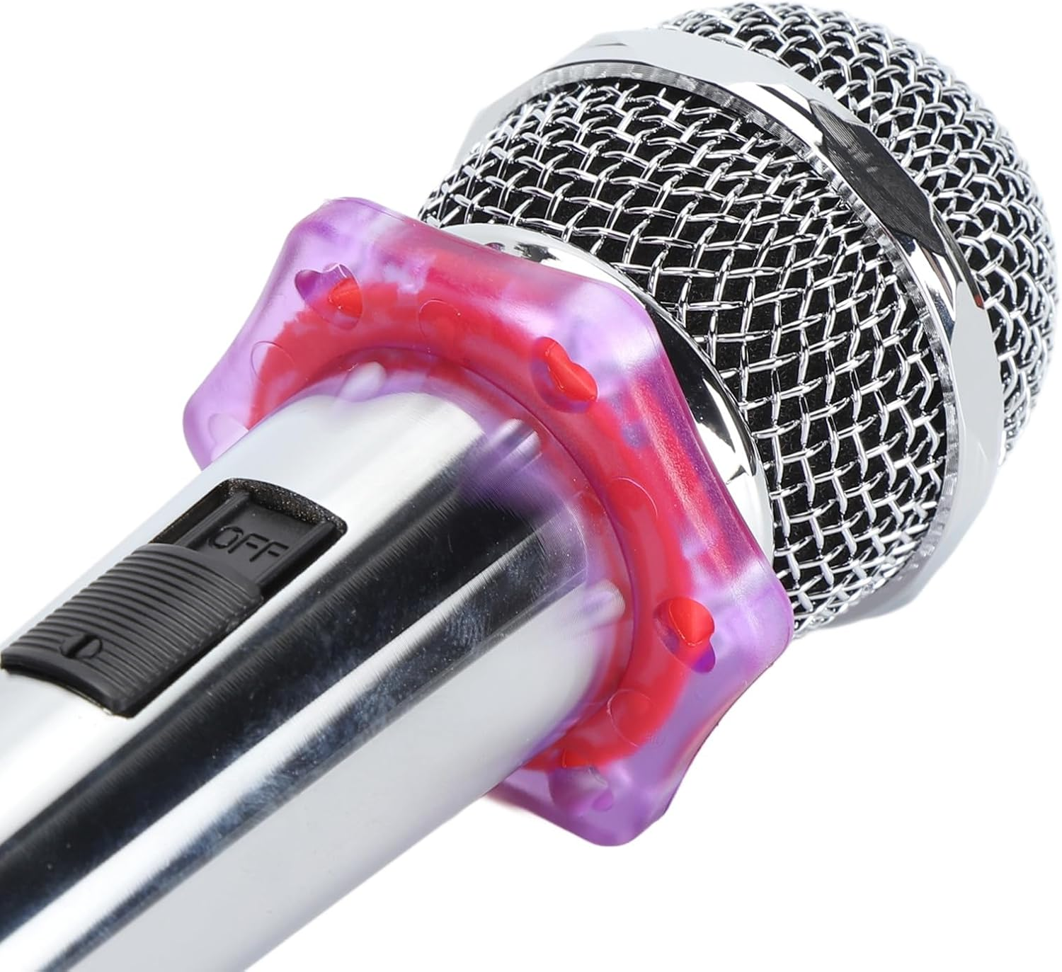 Wired Microphone for Karaoke, Cardioid Dynamic Moving Coil Microphone, Handheld Vocal Mic with on and off Switch, 3 Pin XLR Plug-In Microphone for Speaker, AMP, Mixer (#1) - 2 image number 5