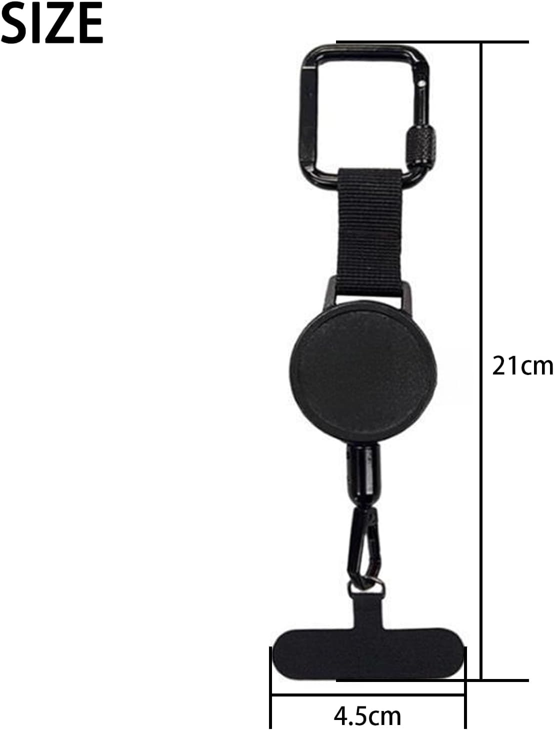 Xolixorium Phone Wrist Strap，Anti Theft Phone Strap、Adjustable Universal Premium Mobile Phone Lanyard with Keychain Attachment Security Tether for Phone Protection image number 4