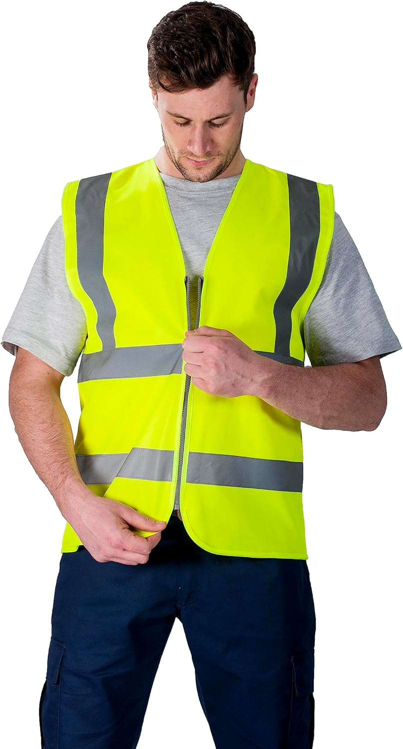 Portwest Hi-Vis Zipped Vest image number 4