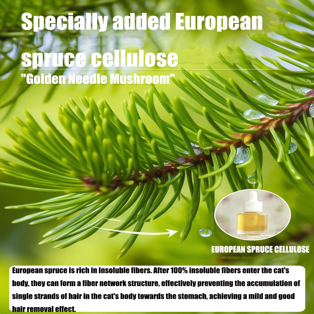 Cat Grass Stick Treats, Catnip Chew Toys for Cat, Natural Dried Snacks Grinding Rod for Indoor Kitten, Edible Cat Molar Toys for Cleaning Teeth Remove Hairball (Spruce Cat Grass Sticks-40G) image number 2