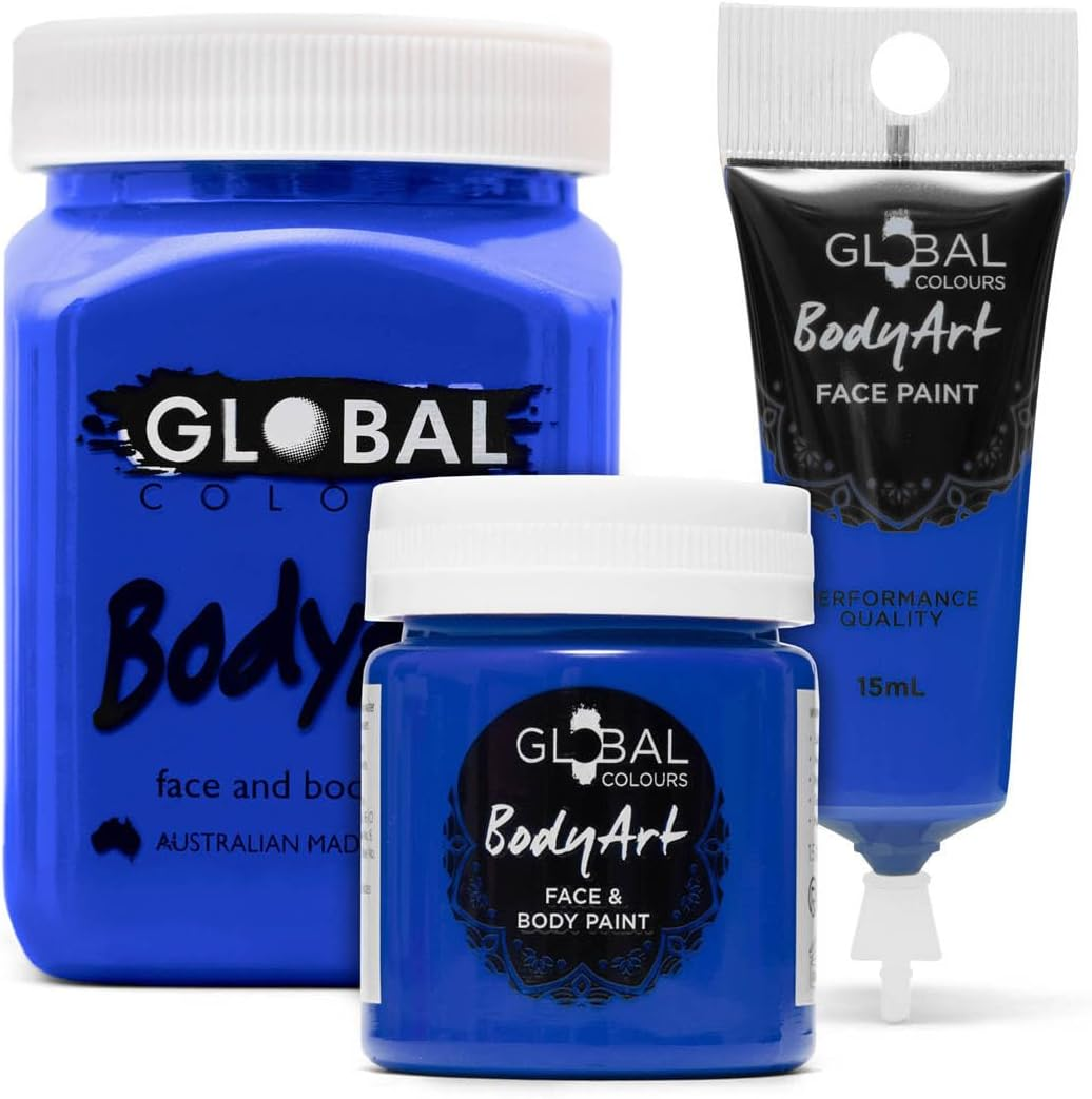Global Blue Facepaint 200Ml image number 1
