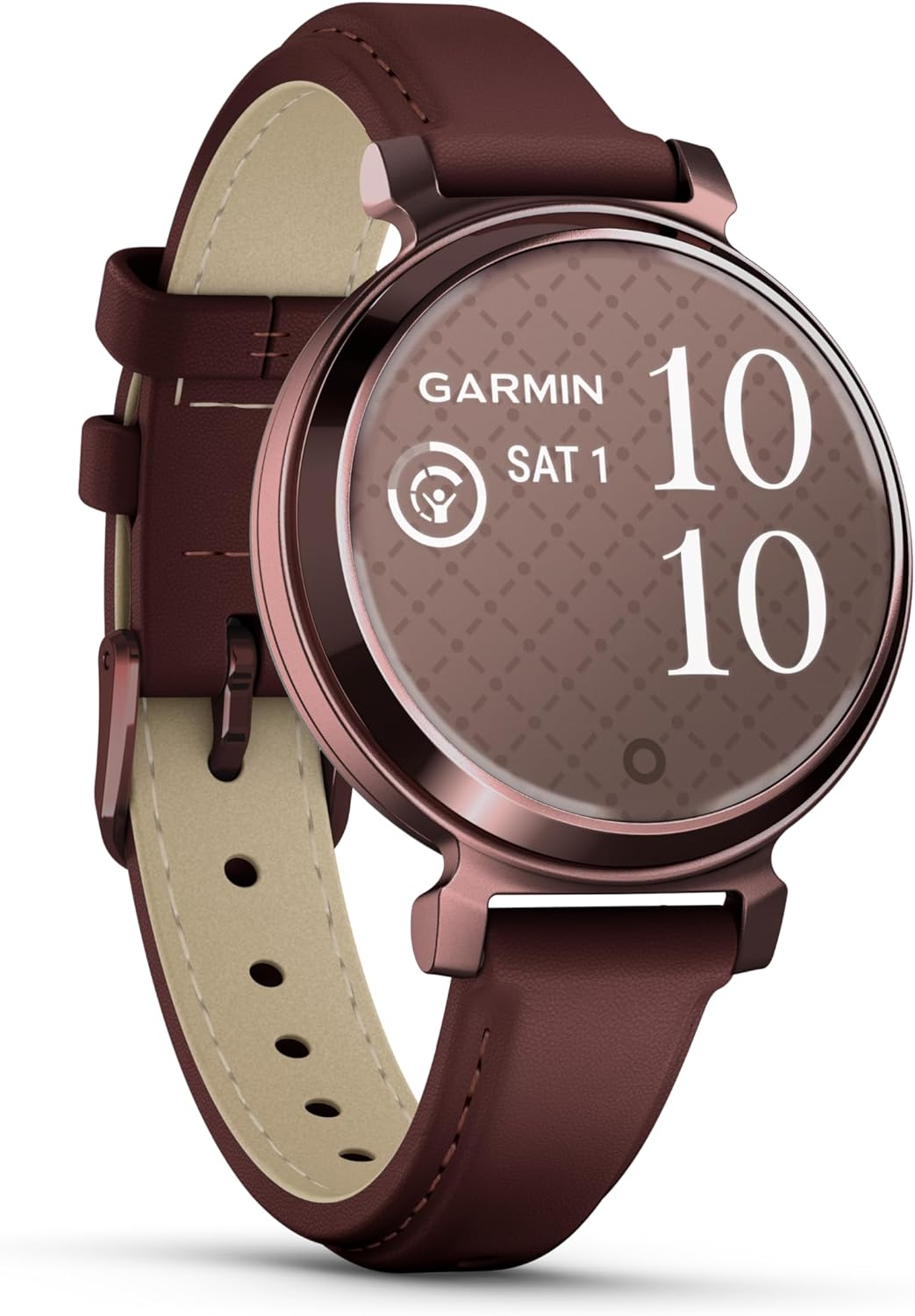 Garmin Lily&reg; 2 Classic, Dark Bronze with Mulberry Leather Band