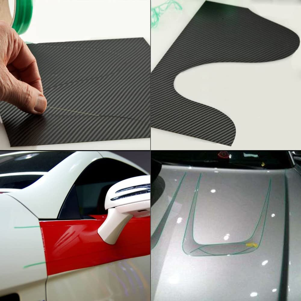 Knifeless Tape Finish Line Cutting Tape 10M Vinyl Wrap Edge Detailer Scratch-Free Wrapping Tool for Car Auto Motorcycle Boat Graphic Decal Fine Contours image number 1