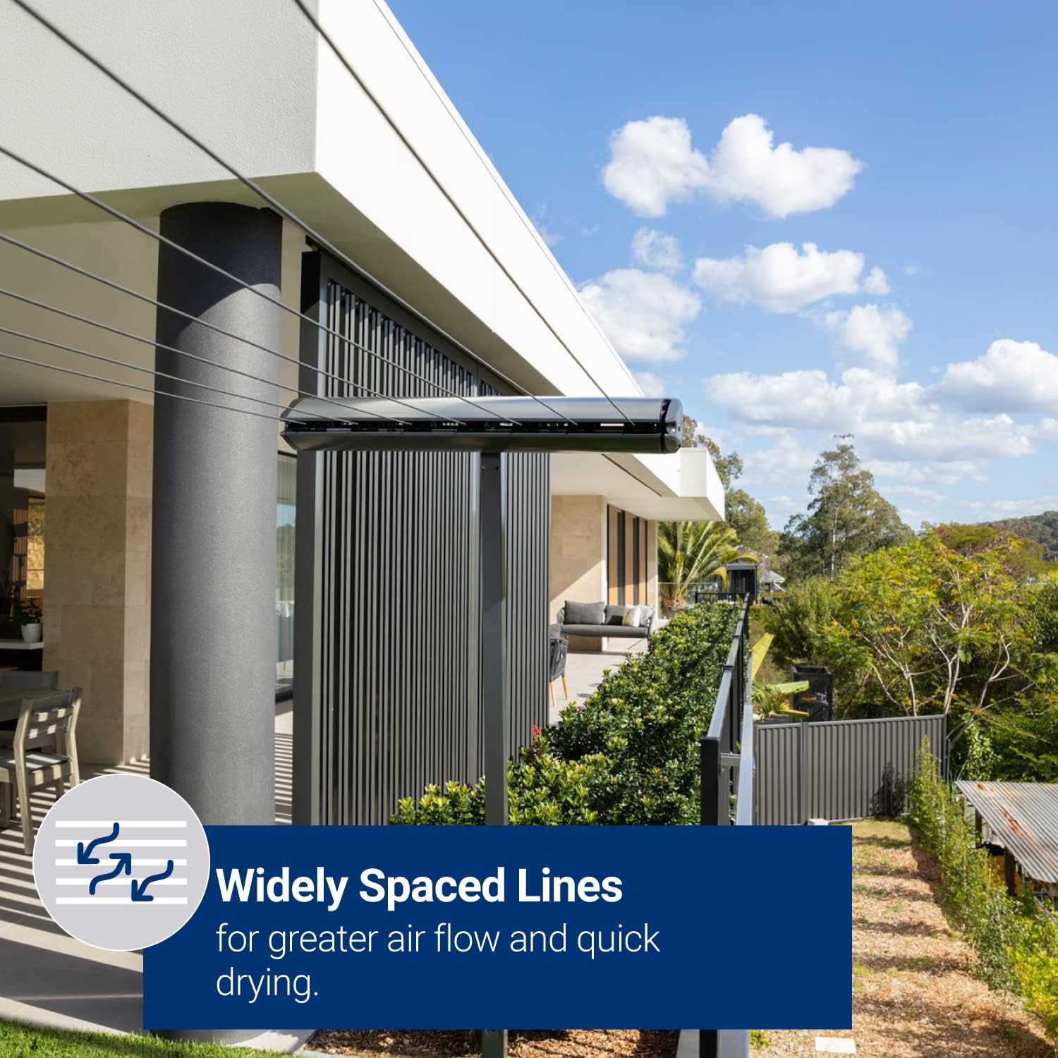 Hills Retracting 7 Line Clothesline, Monument image number 3