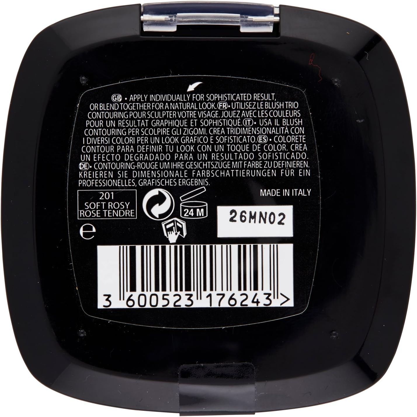 L'Or&eacute;al Paris Infallible Blush Trio 201 Soft Rosy image number 4