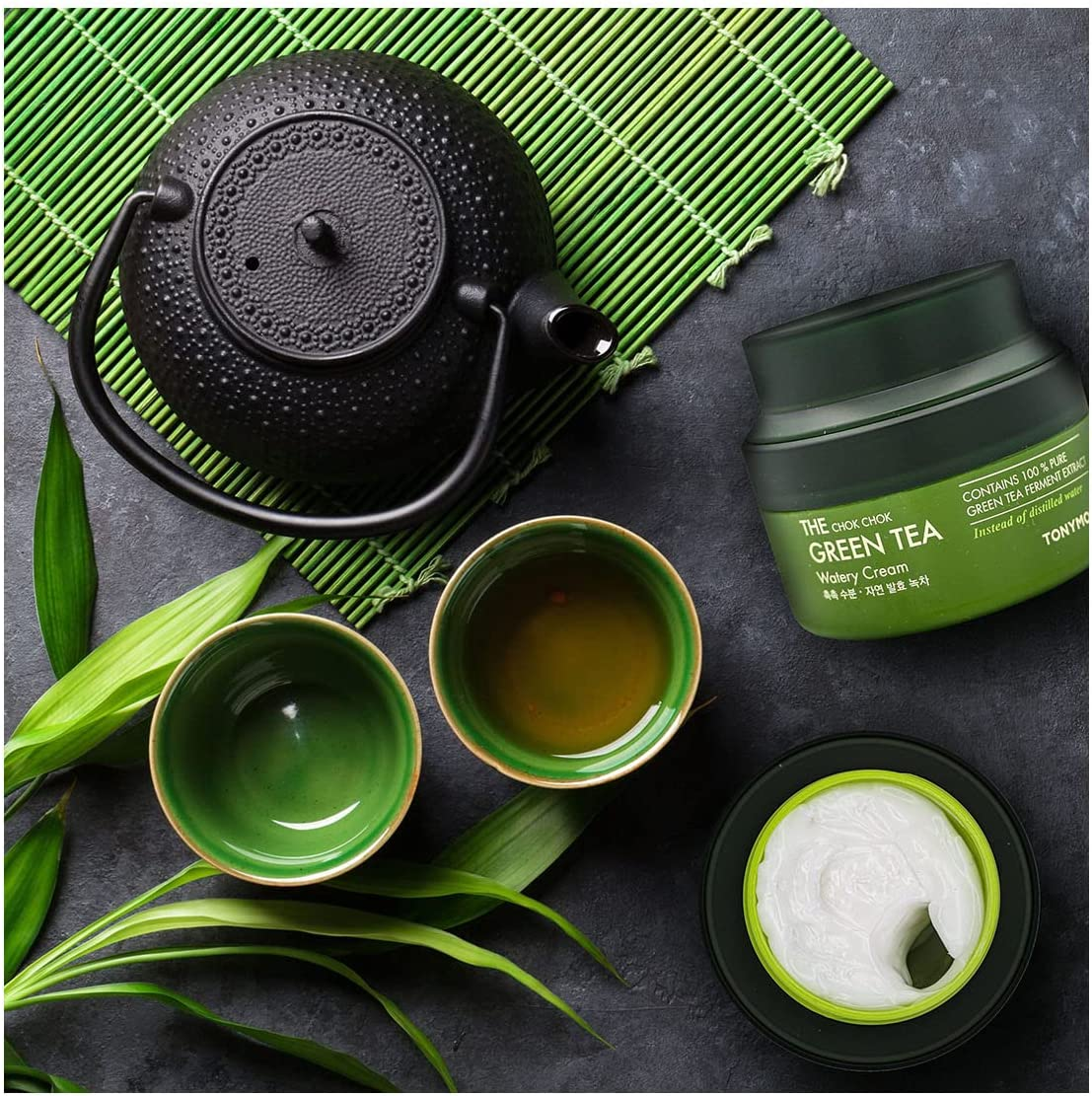 Tony Moly the Chok Chok Green Tea Watery Cream 60 Ml