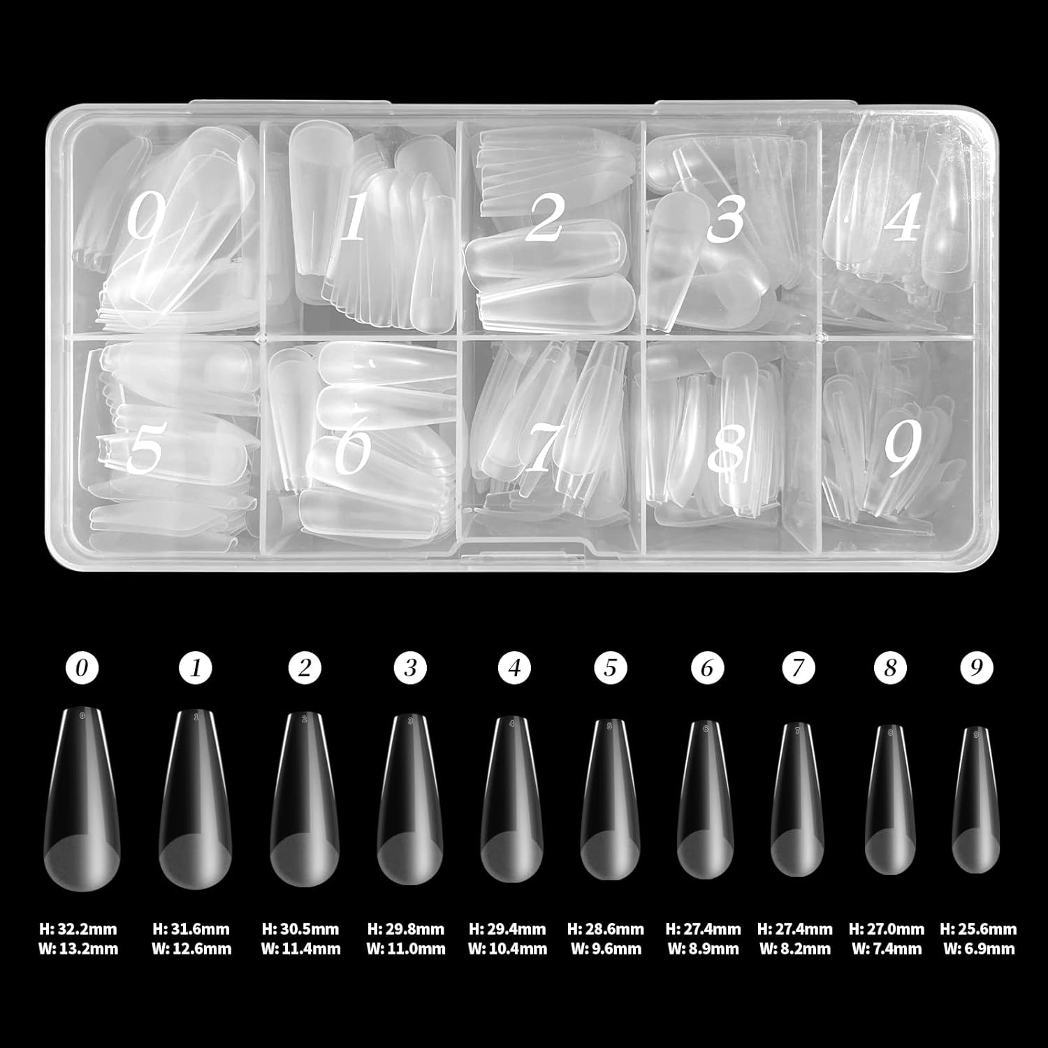 Kredioo Gel X Nail Kit Glue and False Tips Easy Extension with UV Nail Lamp, Glue Gel, 500PCS Coffin Nails, Dehydrator Easy DIY Starter Set image number 5