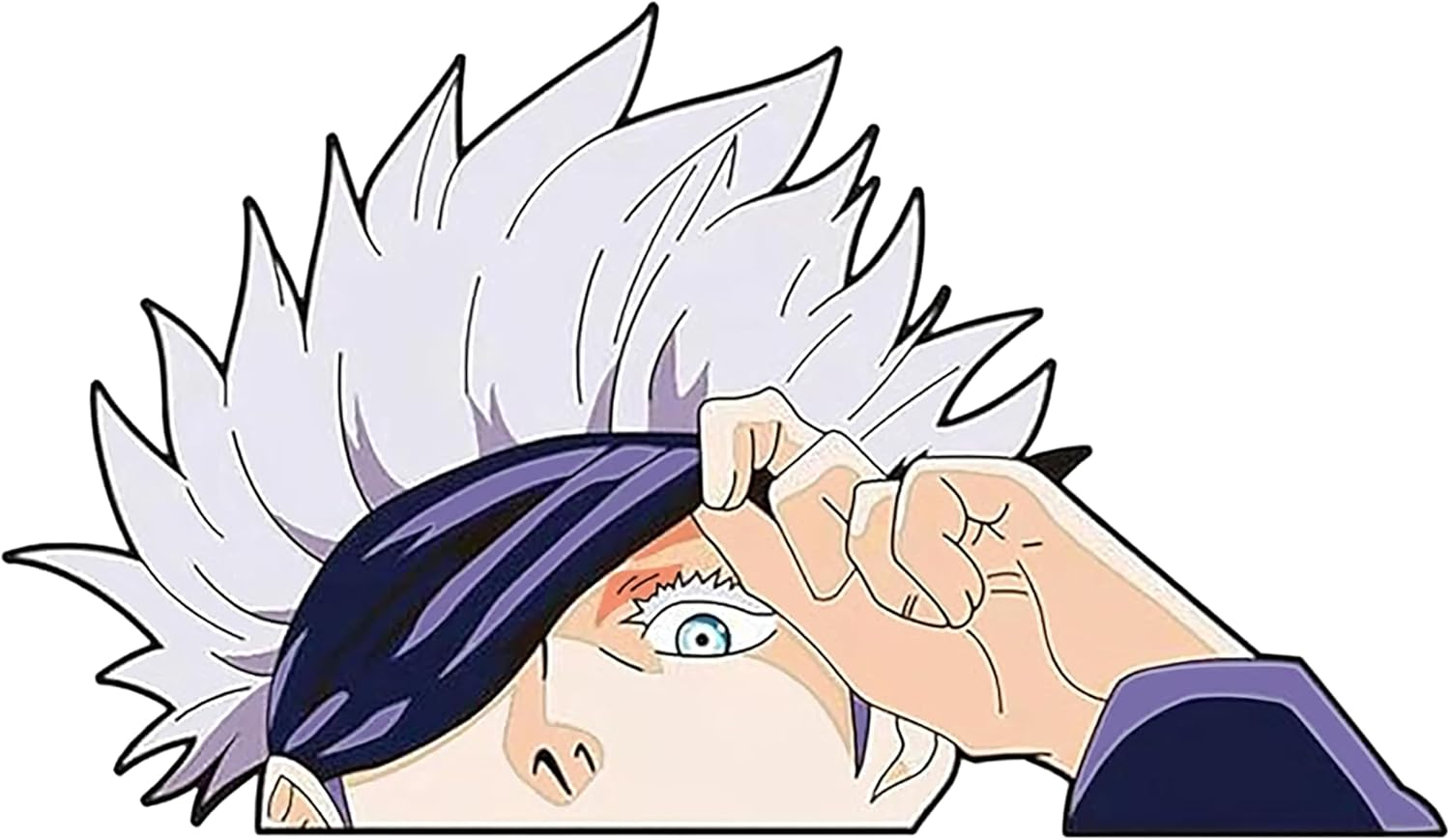 Gojo Anime Vinyl Decal Sticker 5 X 3 Inch for Cars, Trucks, Motorcycles, Boats, Laptops, Tablets & Skateboard Ss&Ds - 1007