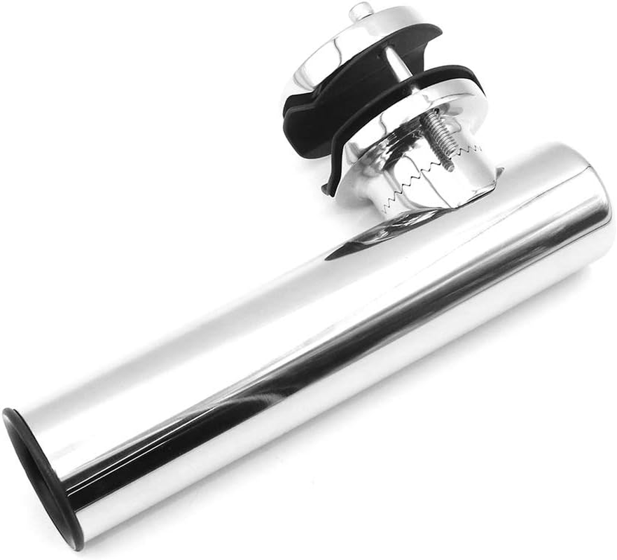 ZONADA 316 Stainless Steel Fishing Rod Holders Clamp on Rails Mount Mounting 43-51Mm Rail Mounted Marine Grade for Fishing Boat Yacht image number 6