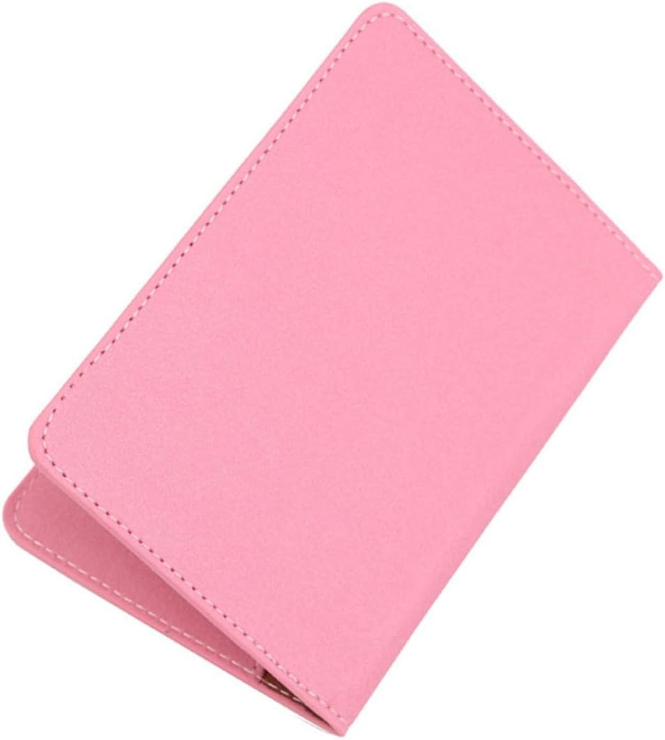 SOESFOUFU 2Pcs Multi-Functional RFID Passport Holder Pouch Magnetic Closure Dull Polish Pu Leather Travel Pouch image number 2