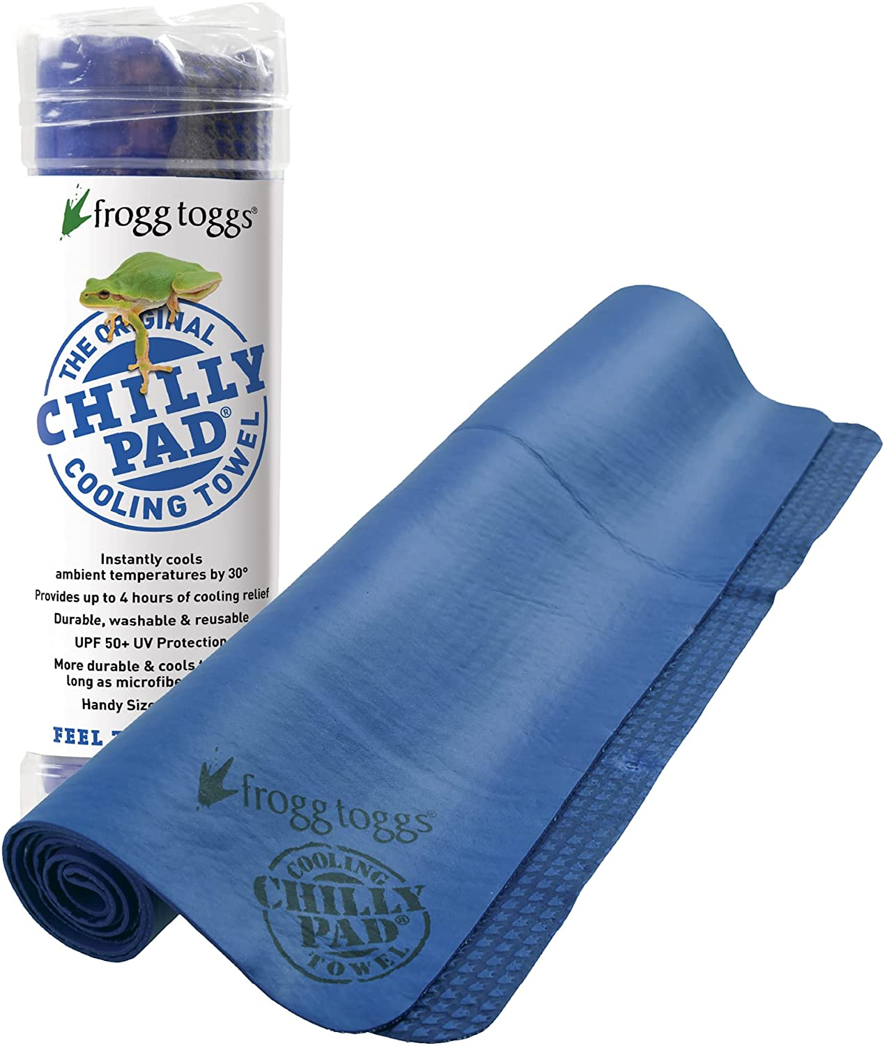 FROGG TOGGS Chilly Pad, Instant Cooling Towel, Long Lasting, Reusable, Sports and Outdoors Neck Towel 33X13 - Deep Purple image number 3