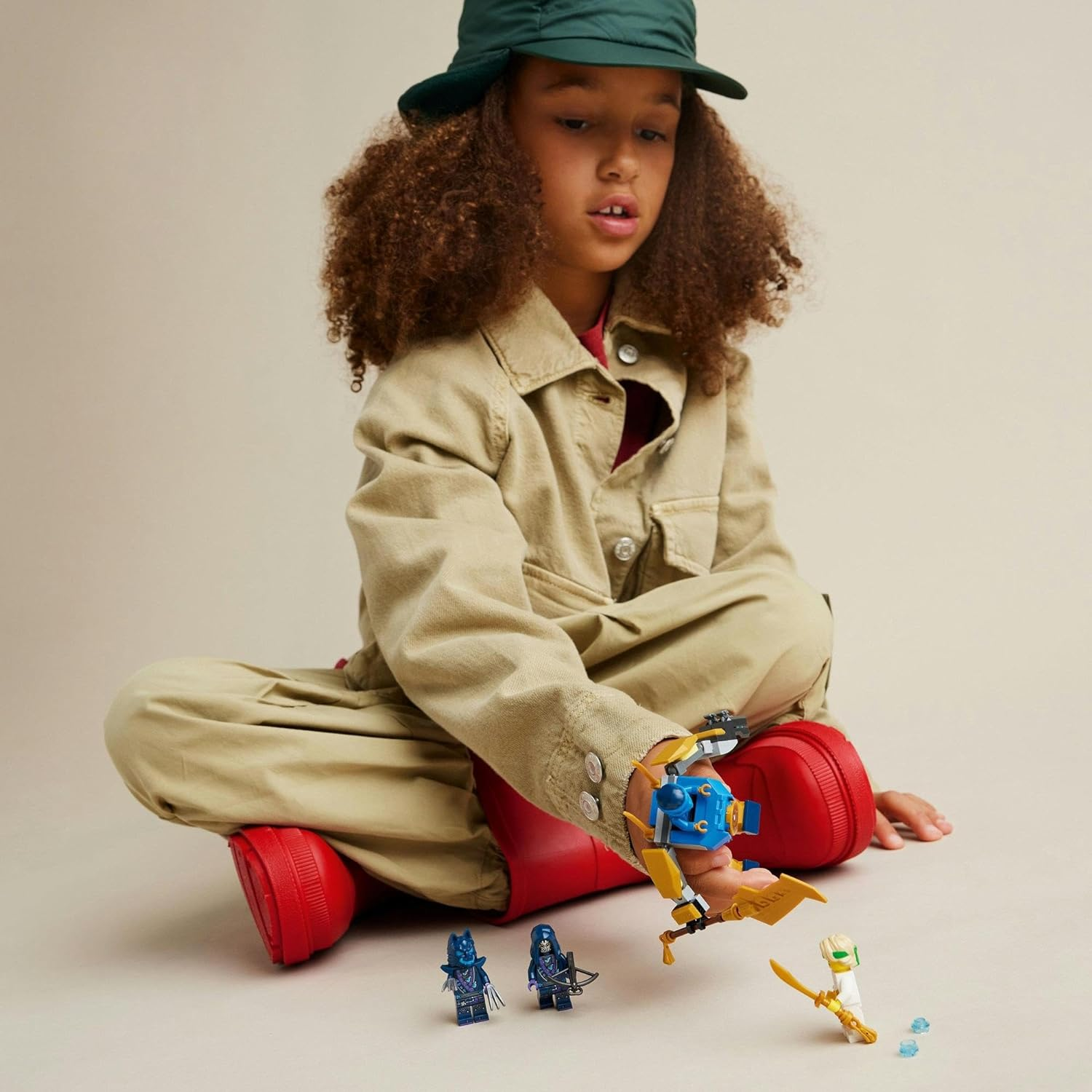 LEGO&reg; NINJAGO&reg; Jay'S Mech Battle Pack 71805 Adventure Toy Set for Kids, with Jay Minifigure and Mech Figure,For Boys and Girls Aged 6 Years Old and Over image number 3