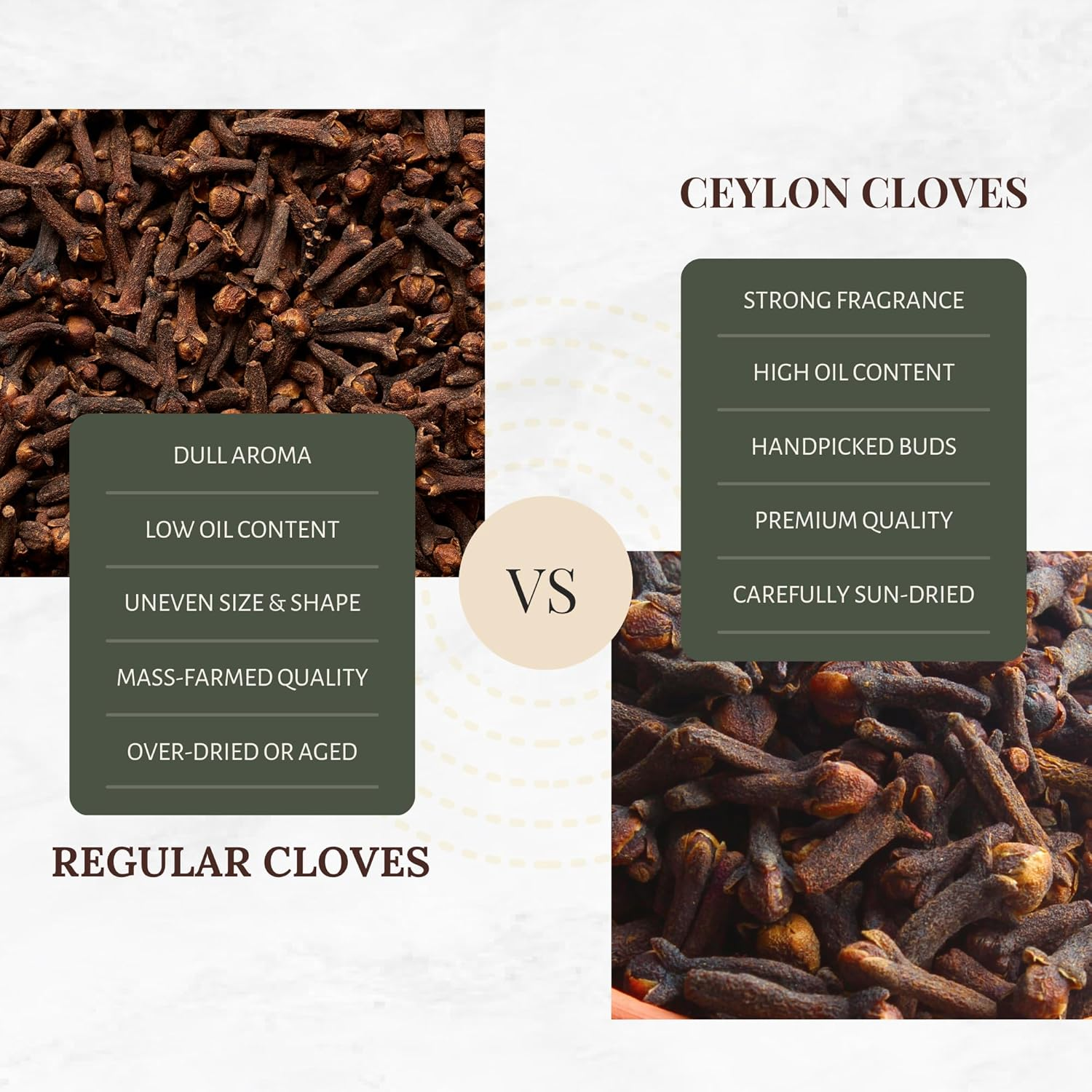 Australian Certified Organic Ceylon Whole Cloves - Aromatic & Fresh image number 1