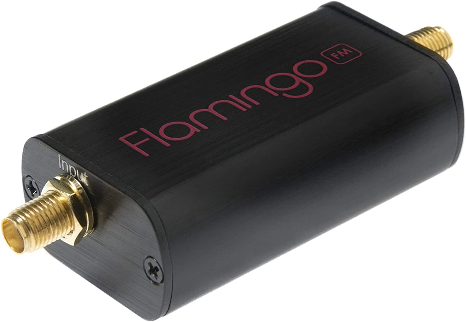 Flamingo+ FM - Broadcast FM Bandstop Filter V2 (FM Notch Filter) for Software Defined Radio (RTL-SDR) Applications. Blocks Problematic 88-108Mhz Frequencies from Your Sma-Connected Radio image number 1