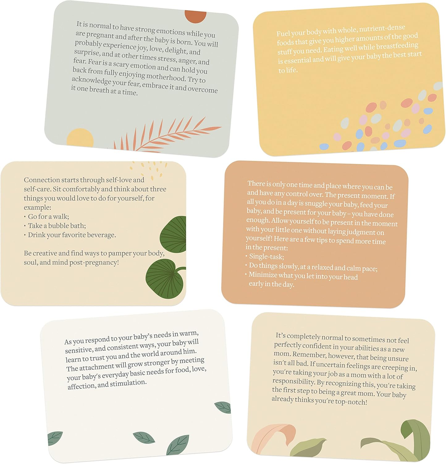 Lulu & You Affirmation Cards - 25 Cards with Words of Encouragement and Support for New Moms - Perfect Postpartum Gifts for Mom and New Mom Essentials - Welcome Home Mama image number 2