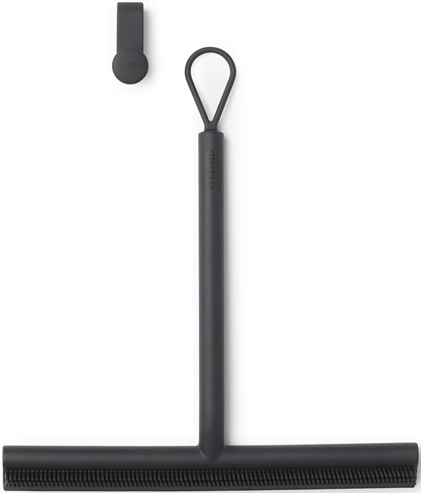 Brabantia Shower Squeegee, Dark Grey, One Size