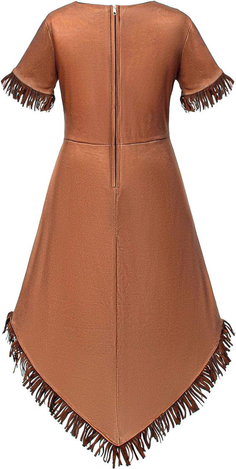 Native American Costume Girls Dress Indigenous American Indians Kids Cosplay 2-12 Years image number 4