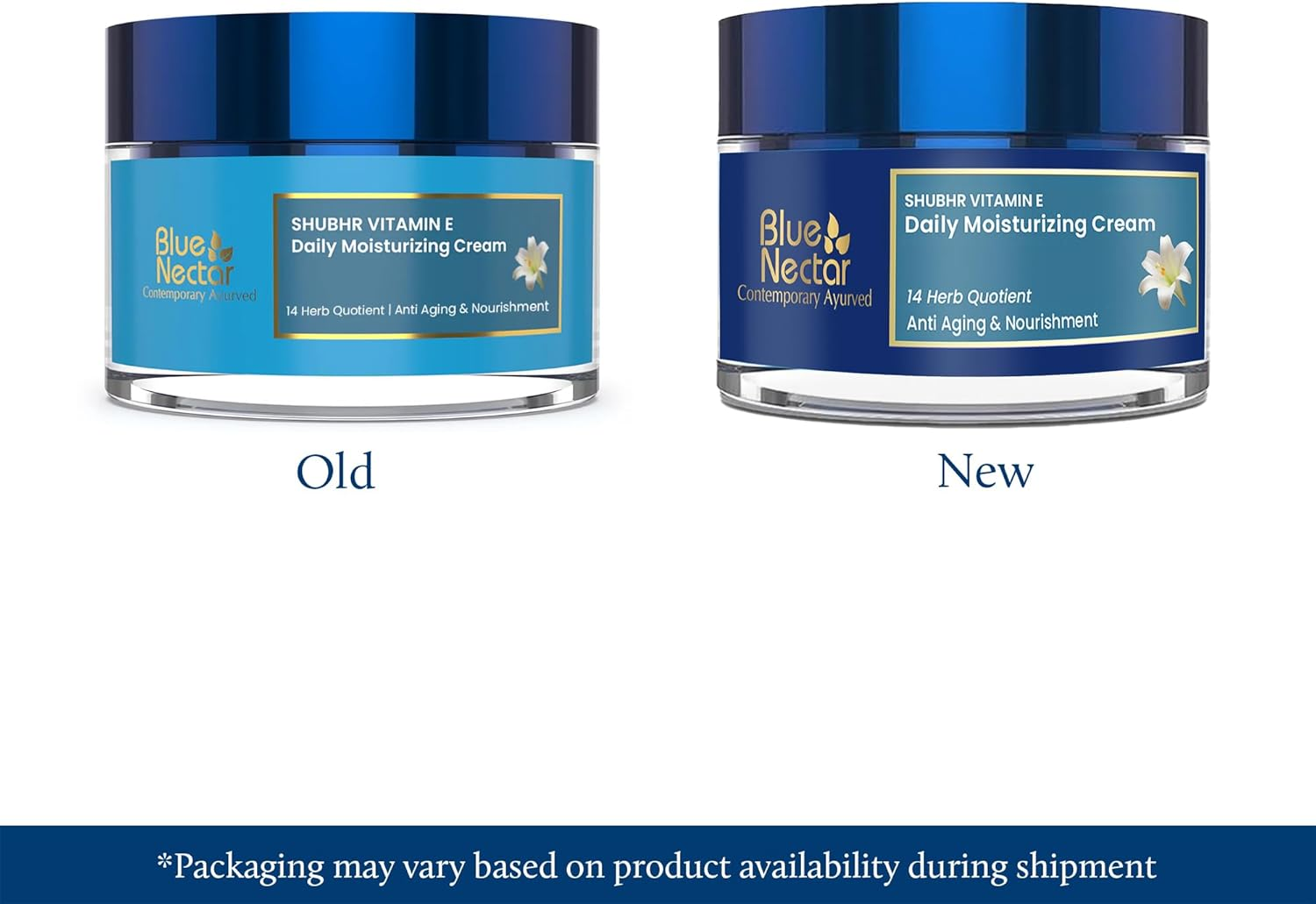 Blue Nectar anti Aging Cream for Women for Wrinkles & Fine Lines with Natural Vitamin C & Vitamin E 50G image number 2