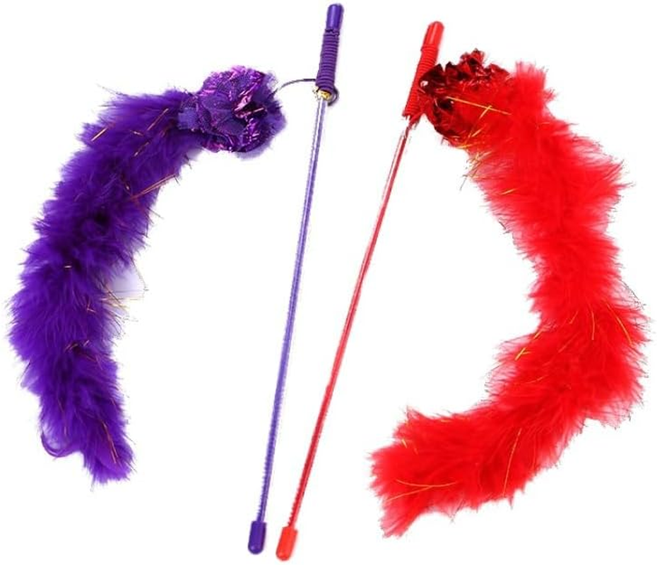 Feather Toys for Cats 2 Pieces image number 5