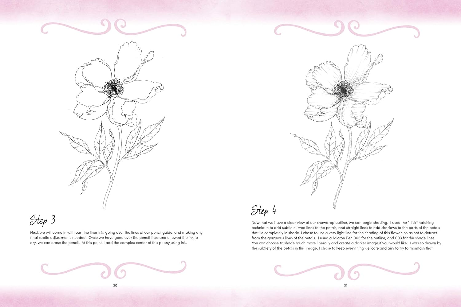 Inking Florals (Illustration Studio): a Step-By-Step Guide to Creating Dynamic Modern Florals in Ink and Watercolor image number 2