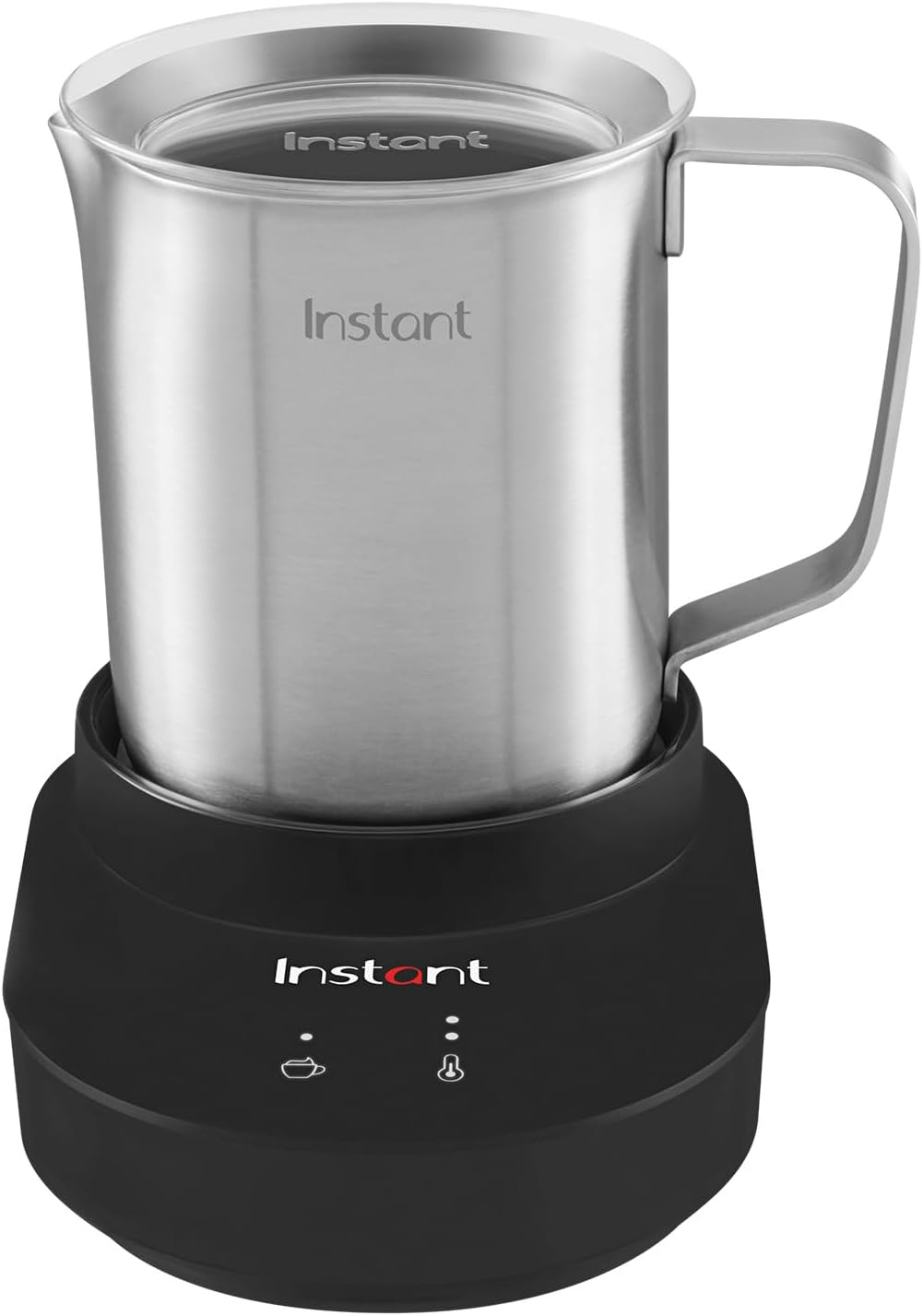 Instant Automatic Electric Milk Frother 500 Ml, 3 Foam and Temperature Settings, for Classic Milk or Milk Old Enatives, Easy to Use and Clean