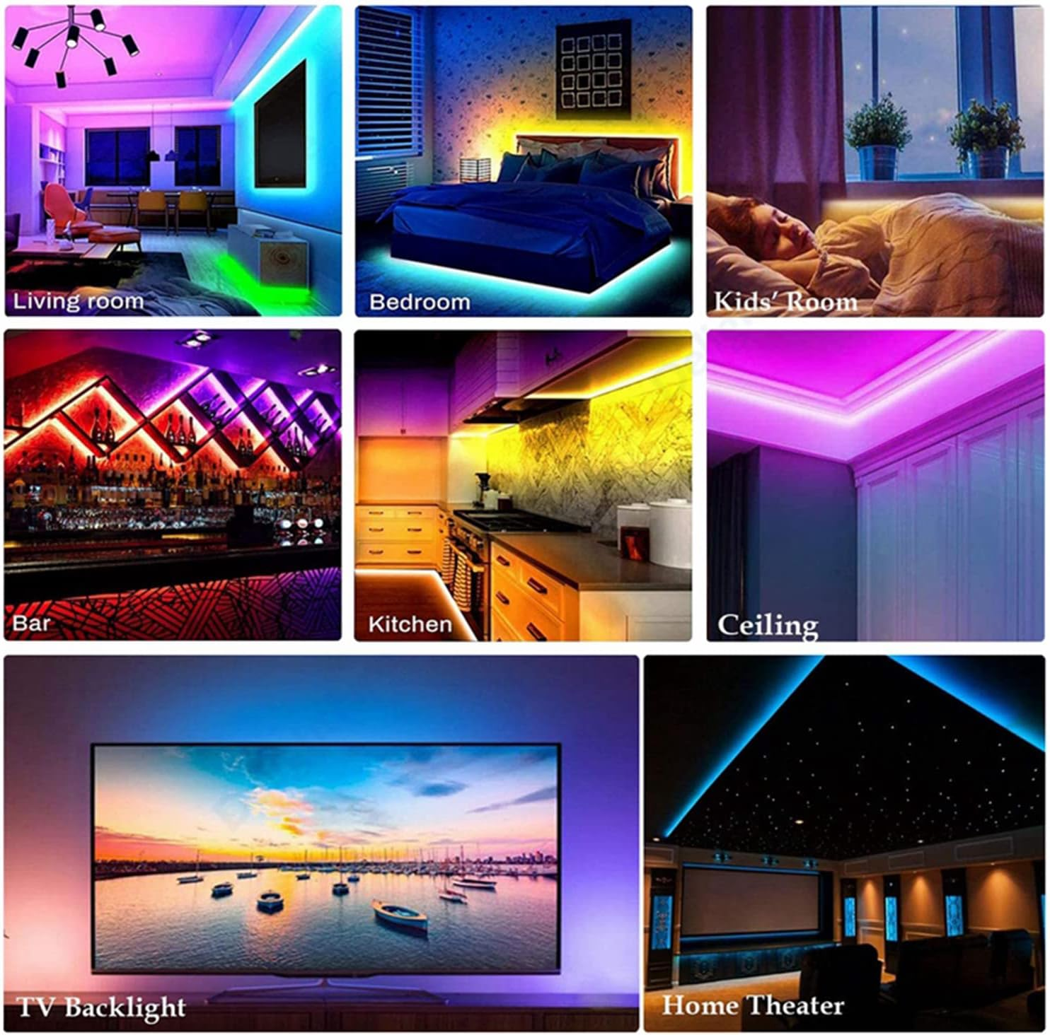 Paifeancodill LED Light Strip Connectors - 2Pin, 10 Pcs Lighting Connector, 8Mm Wide Unwired Gapless Solderless Strip to Wire Quick Adapter for Waterproof/Non-Waterproof Single Color LED Light Strip