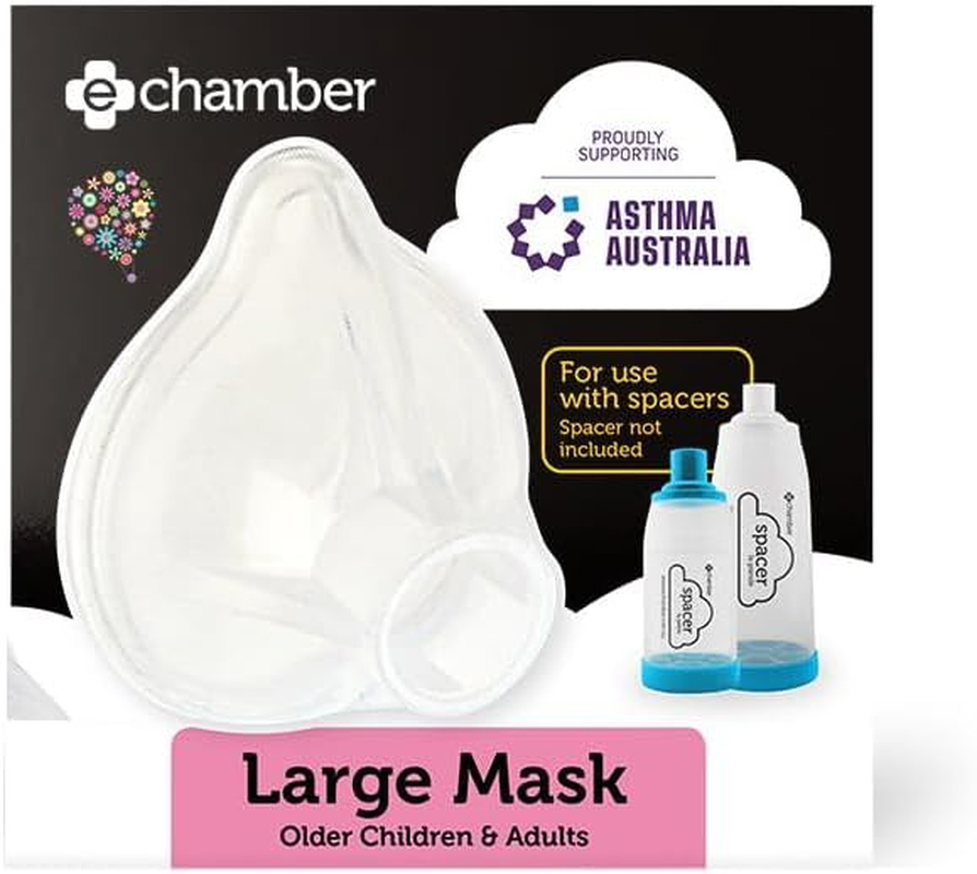 Large Mask for Asthma Spacers image number 2