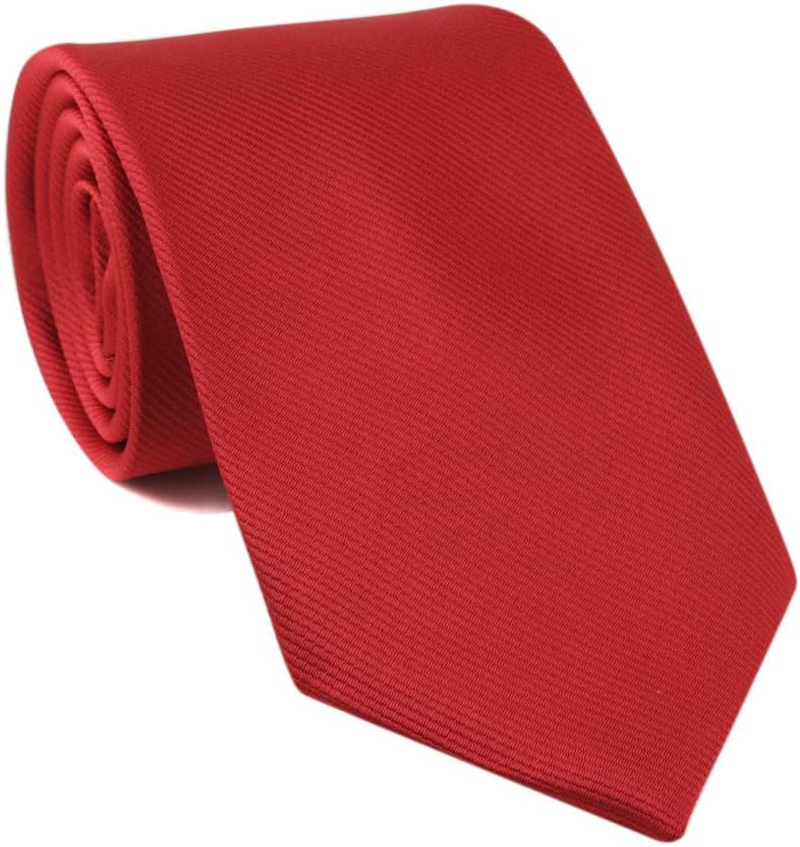 Men'S Formal Solid Color Fine Thread Jacquard Tie image number 2