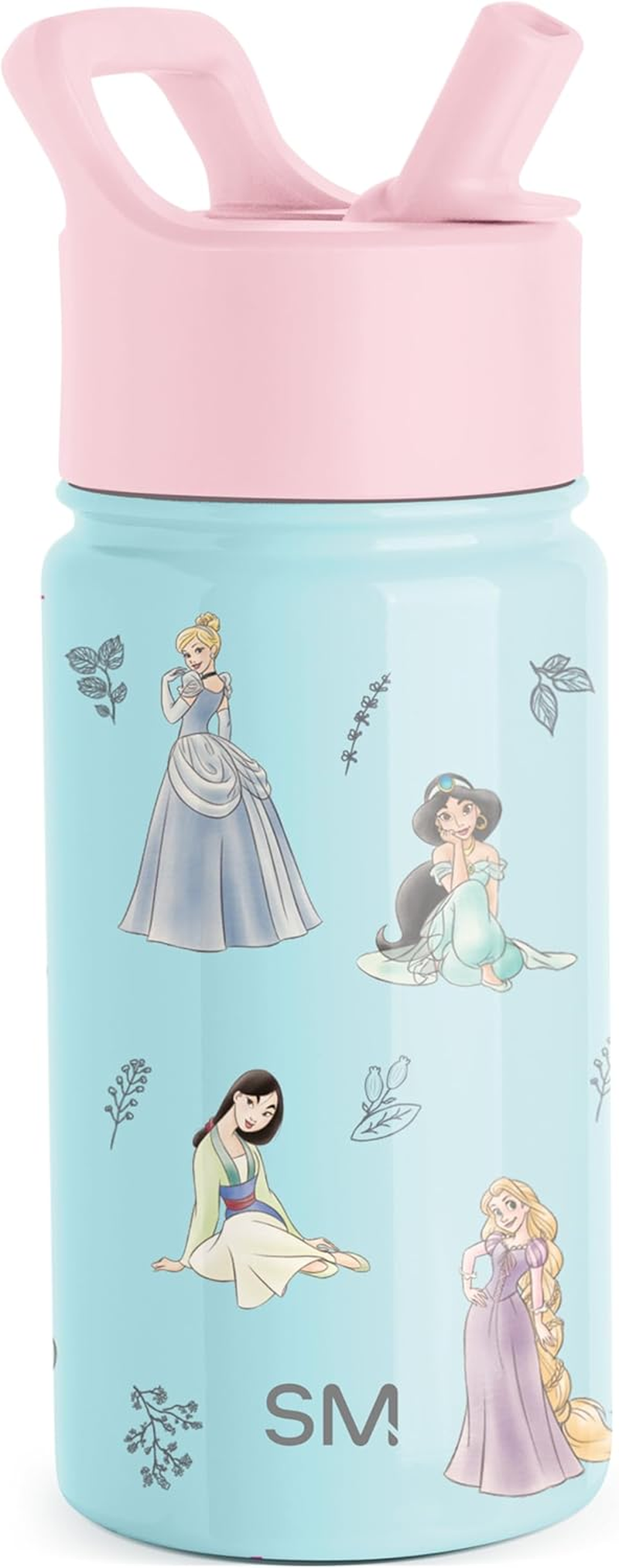 Toddler Water Bottle with Straw Lid | Reusable Insulated Stainless Steel Kids Cup | Summit Collection | 10Oz